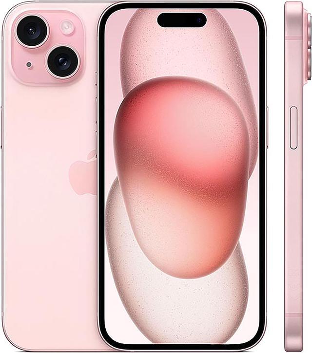 Alt view image 3 of 5 - Apple iPhone 15 128GB Fully Unlocked Pink - Grade A
