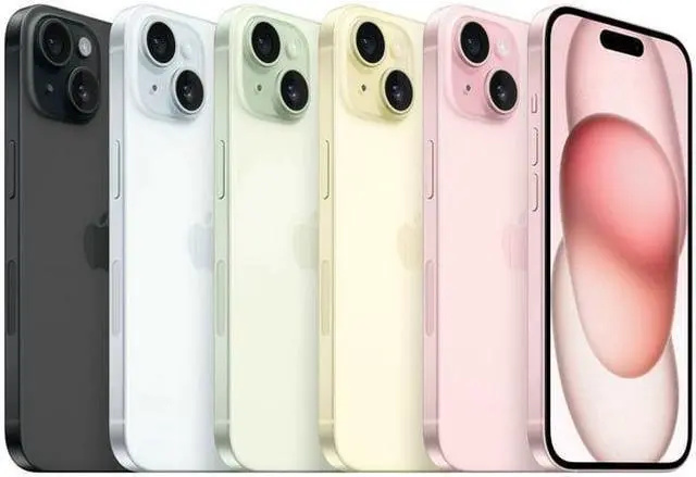 Alt view image 6 of 6 - Apple iPhone 15 Plus 256GB Fully Unlocked Green - Grade A
