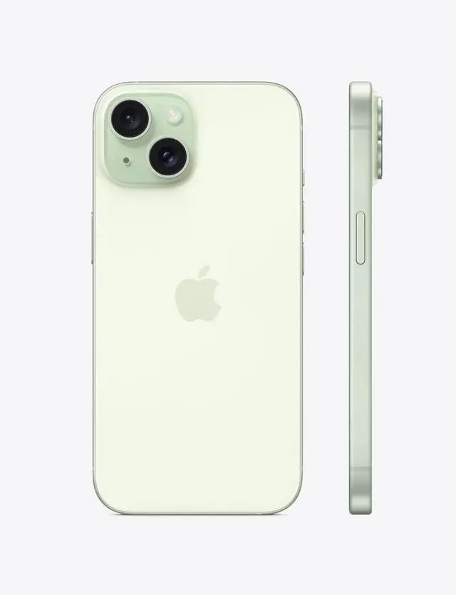 Alt view image 3 of 6 - Apple iPhone 15 Plus 256GB Fully Unlocked Green - Refurbished Very Good