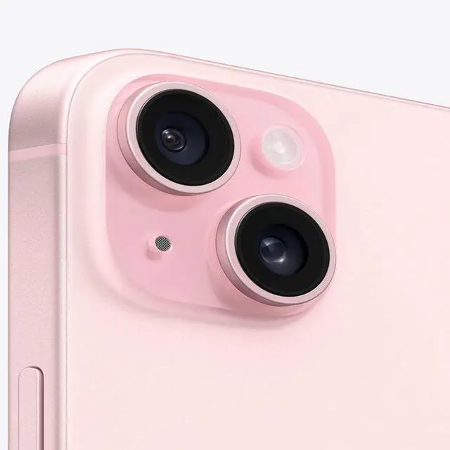 Alt view image 5 of 6 - Apple iPhone 15 256GB Fully Unlocked Pink - Refurbished Good