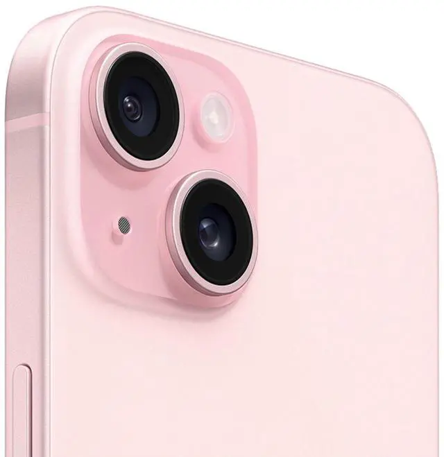 Alt view image 2 of 6 - Apple iPhone 15 256GB Fully Unlocked Pink - Refurbished Good