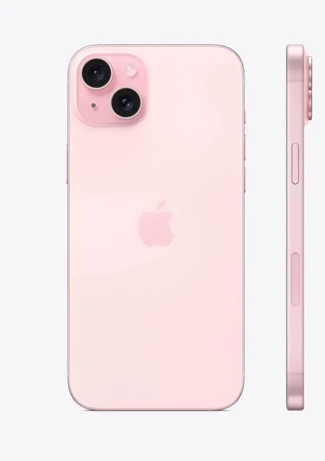 Alt view image 3 of 6 - Apple iPhone 15 256GB Fully Unlocked Pink - Refurbished Good