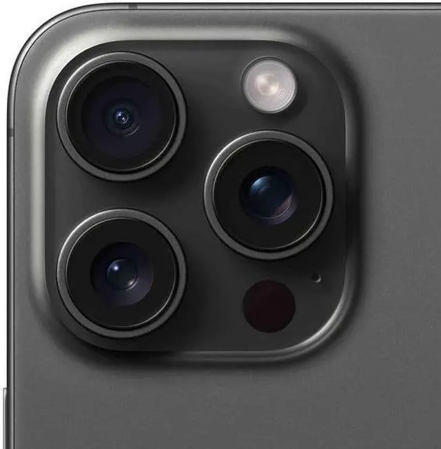 Alt view image 5 of 6 - Apple iPhone 15 PRO 256GB Fully Unlocked Black Titanium - Refurbished Good