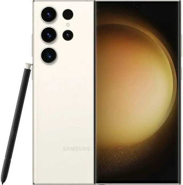 Main image of Samsung Galaxy S23 Ultra 256GB Fully Unlocked Cream - Grade A