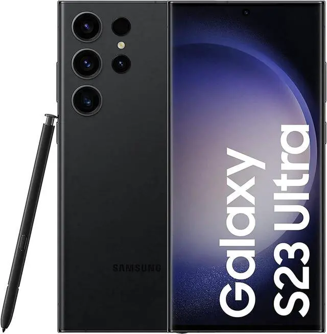 Main image of Samsung Galaxy S23 Ultra 512GB Fully Unlocked Phantom Black - Refurbished Very Good