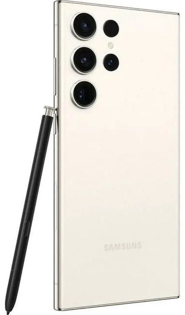 Alt view image 5 of 7 - Samsung Galaxy S23 Ultra 512GB Fully Unlocked Cream - Refurbished Very Good