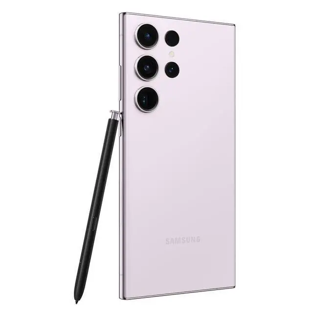 Alt view image 6 of 7 - Samsung Galaxy S23 Ultra 1TB Fully Unlocked Lavender - Refurbished Very Good