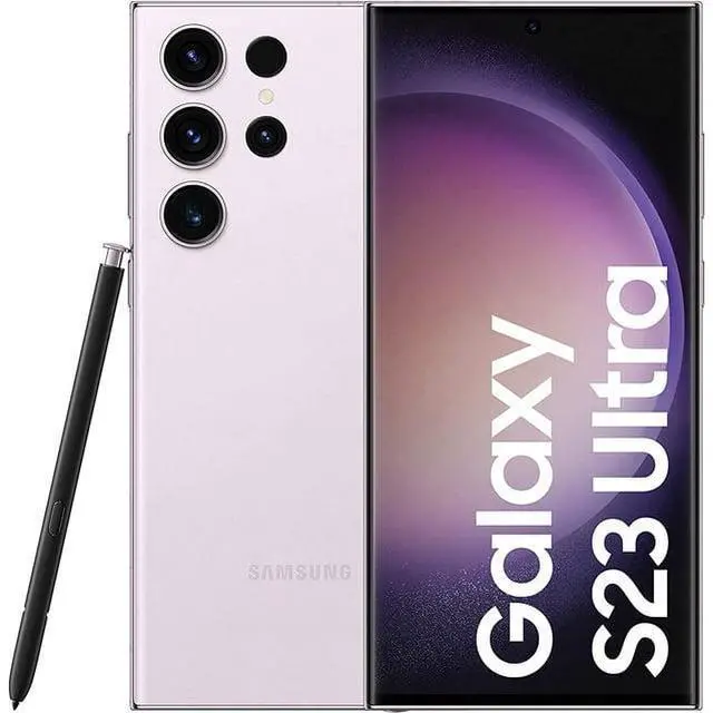 Main image of Samsung Galaxy S23 Ultra 1TB Fully Unlocked Lavender - Refurbished Very Good