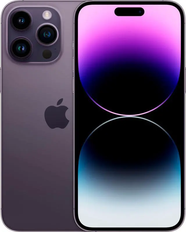 Main image of Apple iPhone 14 Pro Max 128GB Fully Unlocked Deep Purple-Refurbished Very Good