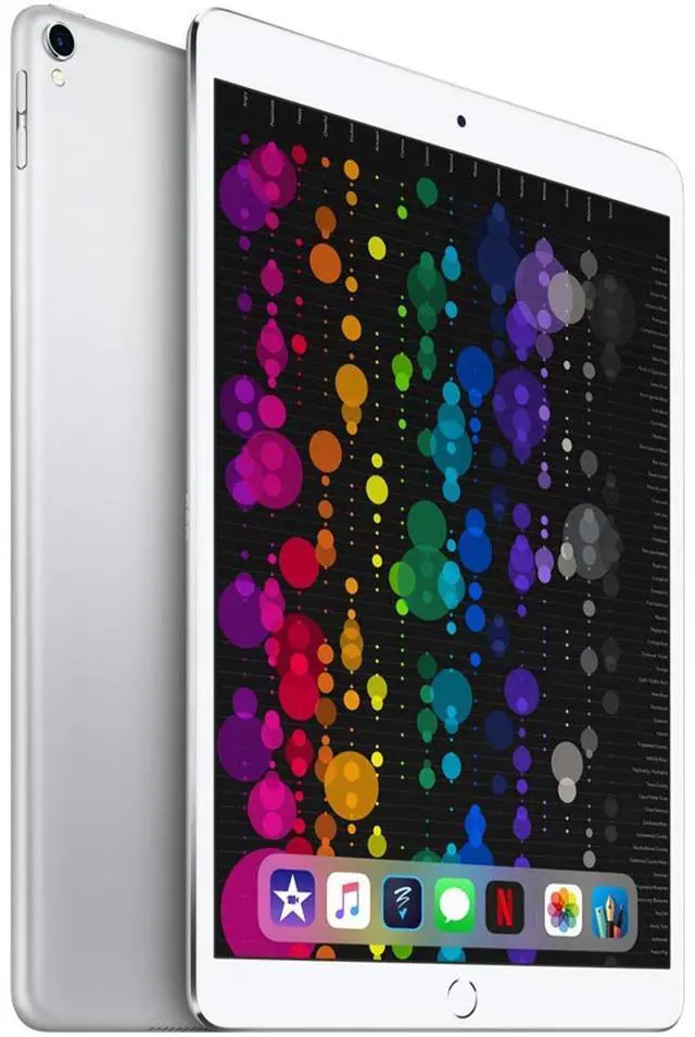 Alt view image 5 of 5 - Apple iPad Pro 10.5 Inch Generation 1 64GB Cellular Silver (2017)-Grade A
