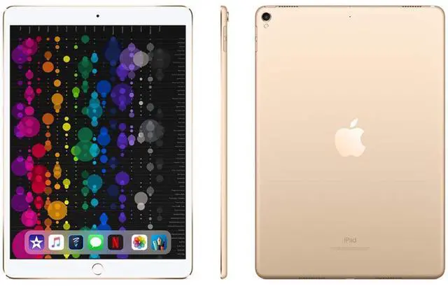 Alt view image 2 of 5 - Apple iPad Pro 10.5 Inch Generation 1 64GB Cellular Gold (2017)-Grade A