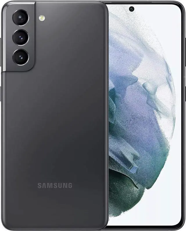 Alt view image 3 of 6 - Samsung Galaxy S21 5G 256GB Fully Unlocked Phantom Gray -Refurbished Very Good