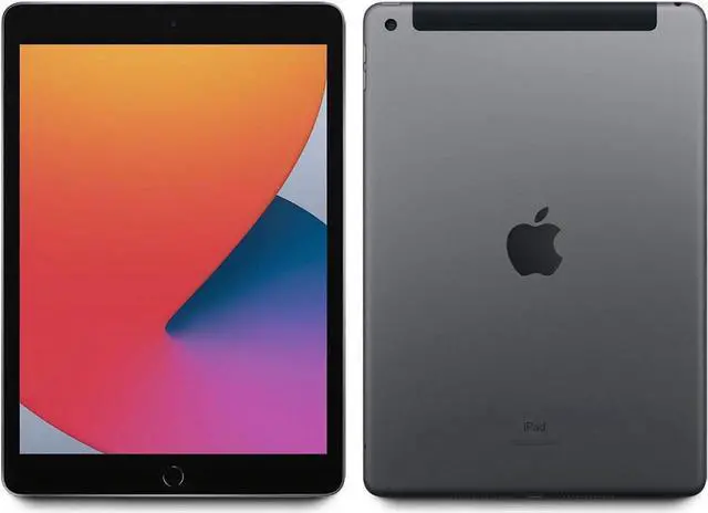 Alt view image 3 of 3 - Apple iPad 8 32GB Wifi Space Grey-Grade A