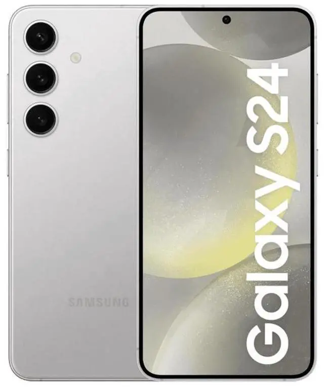 Main image of Samsung Galaxy S24 128GB Fully Unlocked Marble Gray-Refurbished Very Good