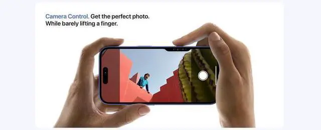 Alt view image 6 of 7 - Apple iPhone 16 Plus 128GB Fully Unlocked Ultramarine-Refurbished Very Good