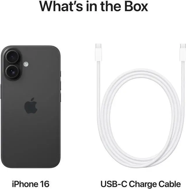 Alt view image 5 of 7 - Apple iPhone 16 256GB Fully Unlocked Black-Grade A