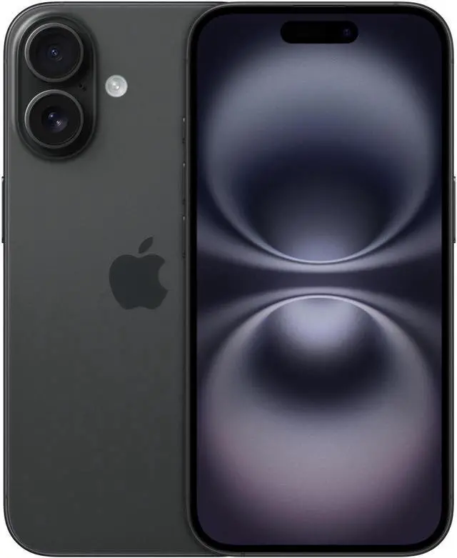 Main image of Apple iPhone 16 256GB Fully Unlocked Black-Grade A