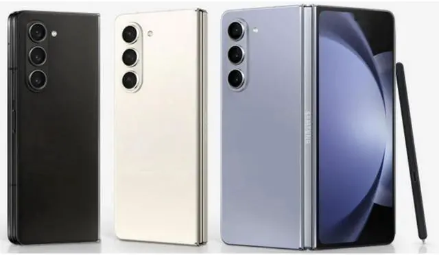 Alt view image 5 of 6 - Samsung Galaxy Z Fold 5 5G 512gb Fully Unlocked Cream F946U-Grade A