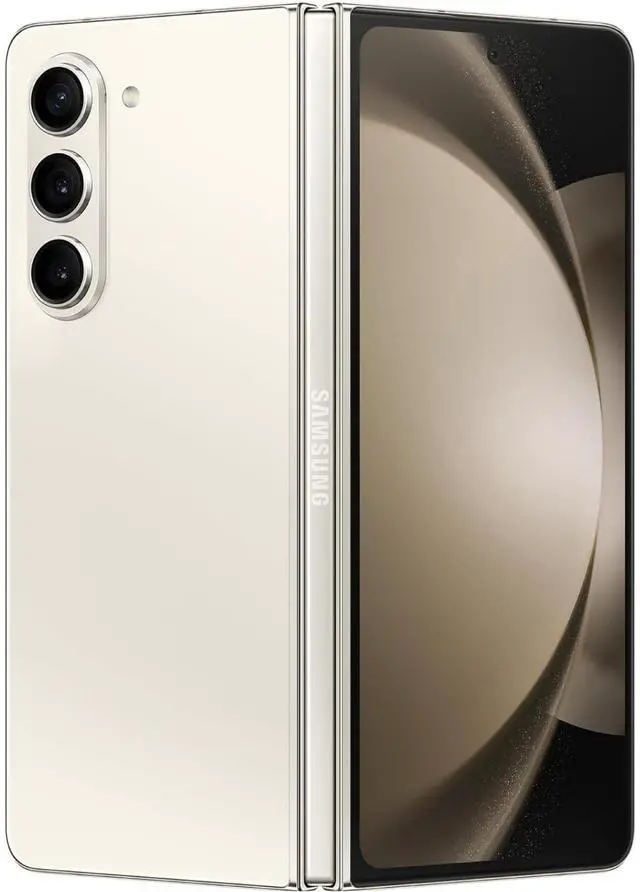 Alt view image 3 of 6 - Samsung Galaxy Z Fold 5 5G 512gb Fully Unlocked Cream F946U-Grade A