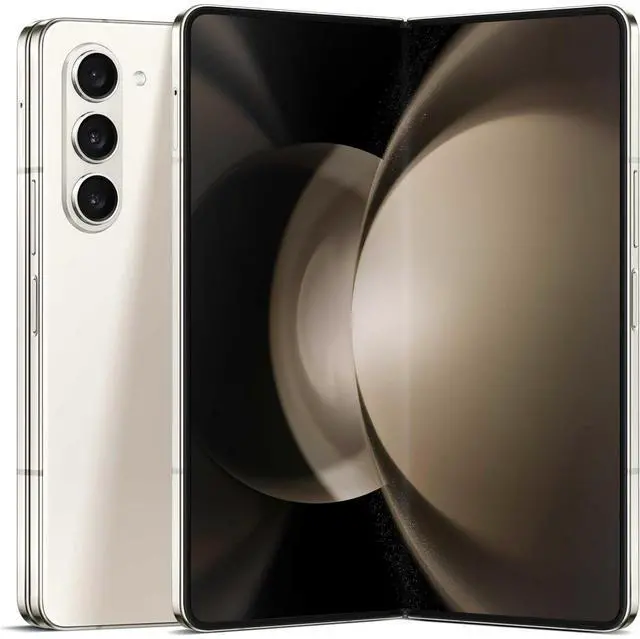 Main image of Samsung Galaxy Z Fold 5 5G 512gb Fully Unlocked Cream F946U-Grade A