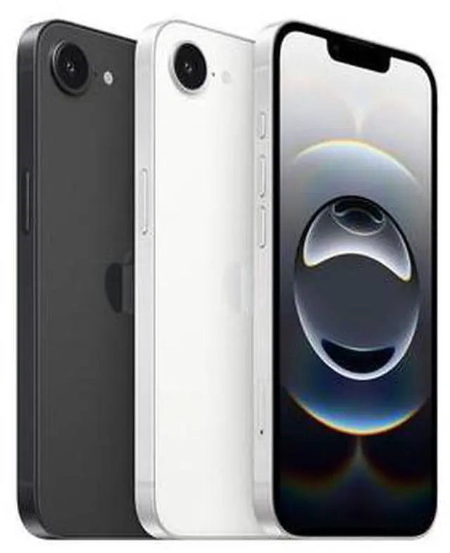 Alt view image 6 of 6 - Apple iPhone 16E 256GB Fully Unlocked White-Grade A