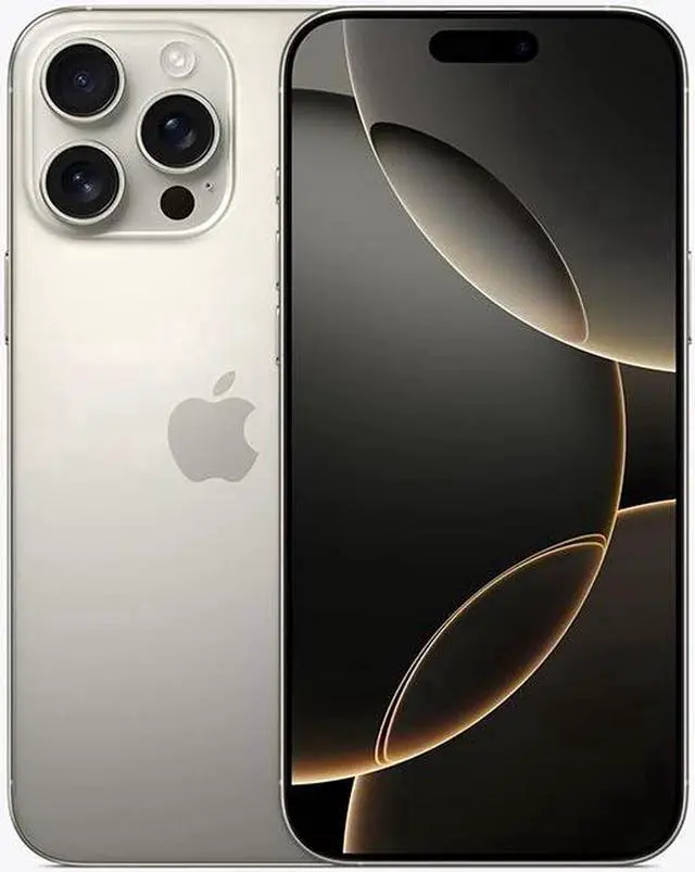 Main image of Apple iPhone 16 Pro Max 1TB Fully Unlocked, Natural Titanium-Grade A
