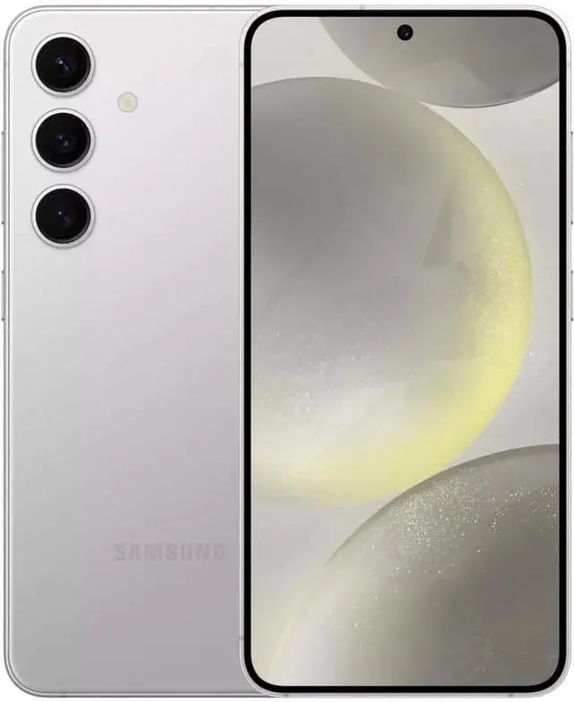 Alt view image 5 of 5 - Samsung Galaxy S24 256GB Marble Grey Fully Unlocked-Grade A