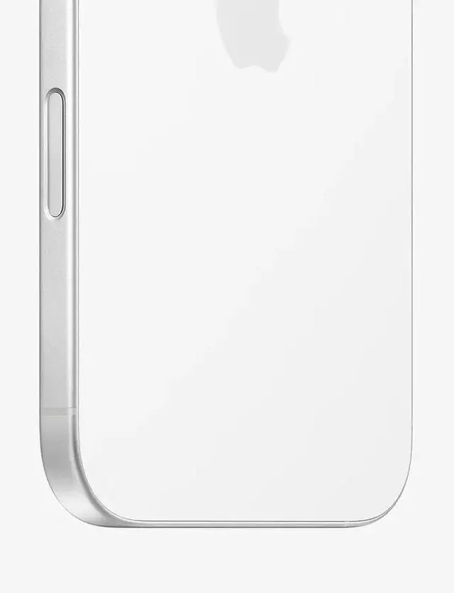 Alt view image 5 of 6 - Apple iPhone 16E 128GB Fully Unlocked White-Refurbished Very Good