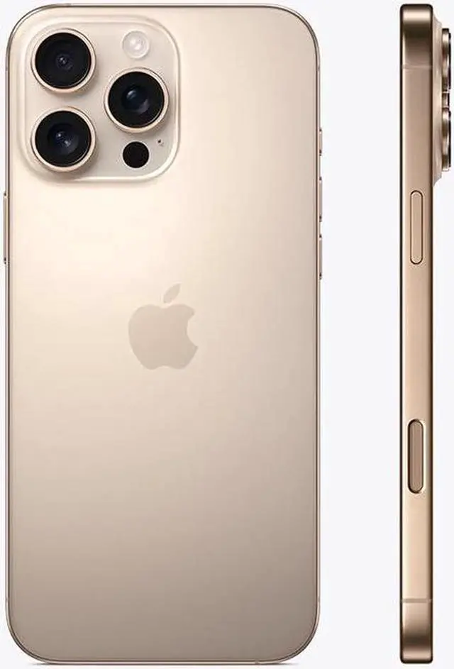 Alt view image 2 of 5 - Apple iPhone 16 Pro Max 256GB Fully Unlocked, Desert Titanium-Refurbished Good