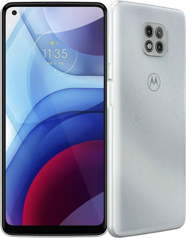 Alt view image 6 of 6 - Motorola Moto G Power 2021 32GB (XT2117) Fully Unlocked Polar Silver-Grade A