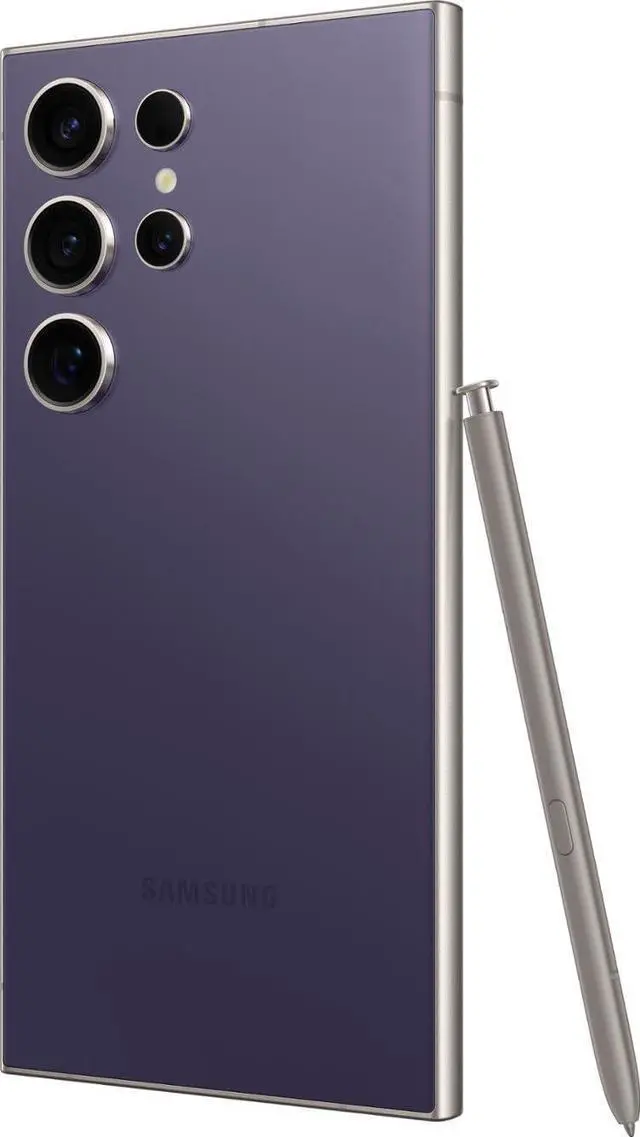 Alt view image 2 of 6 - Samsung Galaxy S24 Ultra 512GB Fully Unlocked Titanium Violet-Refurbished Very Good
