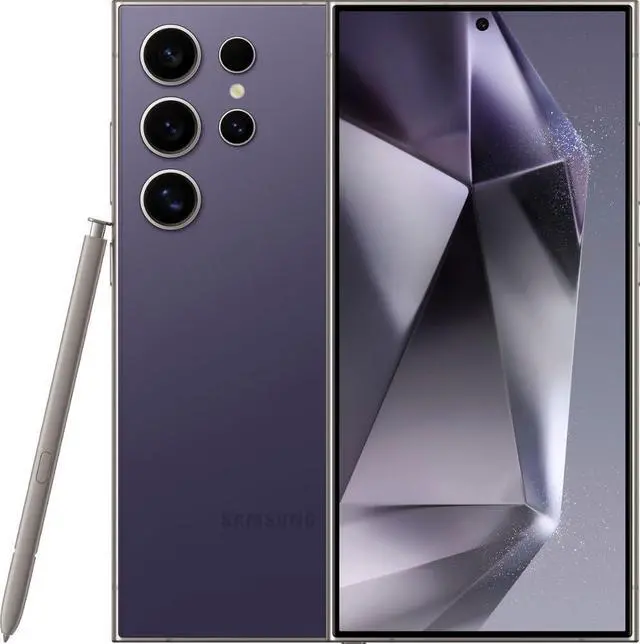 Main image of Samsung Galaxy S24 Ultra 512GB Fully Unlocked Titanium Violet-Refurbished Very Good