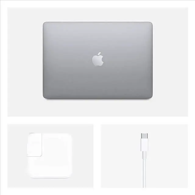 Alt view image 4 of 5 - APPLE MYE62LL/A MACBOOK AIR i3, 8GB, 128GB SSD 13.3" SPACE GRAY (2020)-Refurbished Good