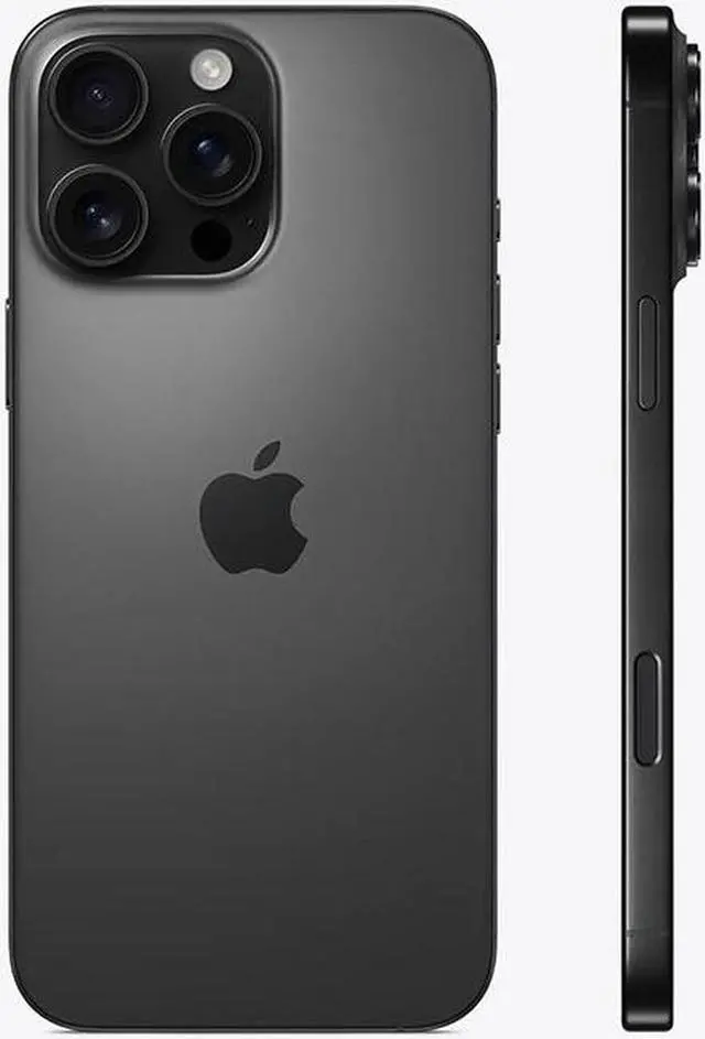 Refurbished: Apple iPhone 16 PRO 128GB Fully Unlocked, Black