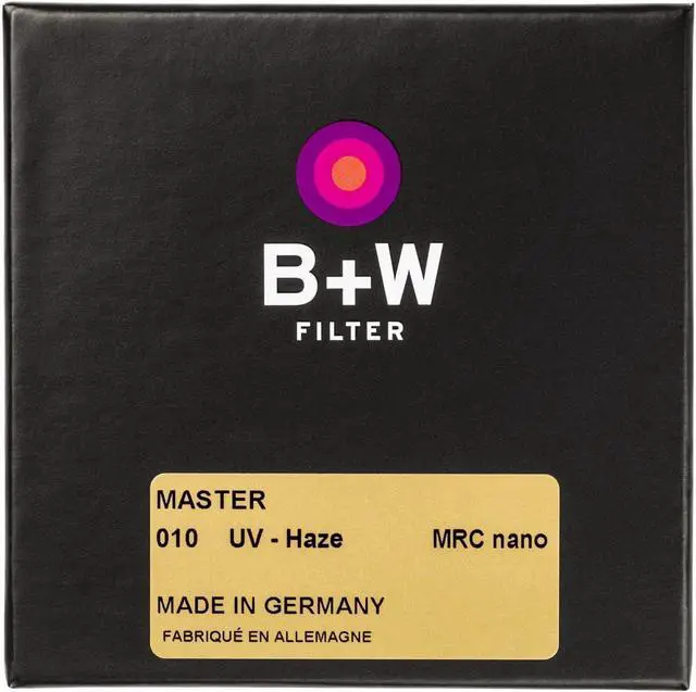 Alt view image 3 of 7 - B+W 67mm MASTER UV Haze MRC Nano 010M Glass Filter