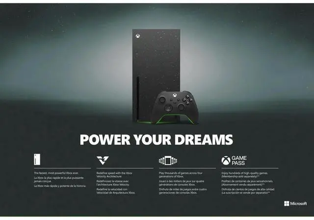 Alt view image 4 of 5 - Microsoft Xbox Series X 2 TB Disc Drive Galaxy Black Special Edition Bundle Includes Special Edition Wireless Controller
