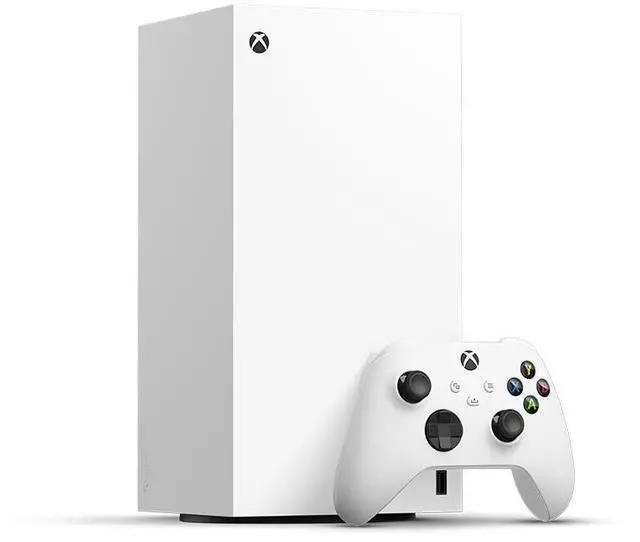 Alt view image 2 of 4 - 2025 Newest X Gaming Console Bundle - 1 TB Digital Edition Bundle Includes White Wireless Controller