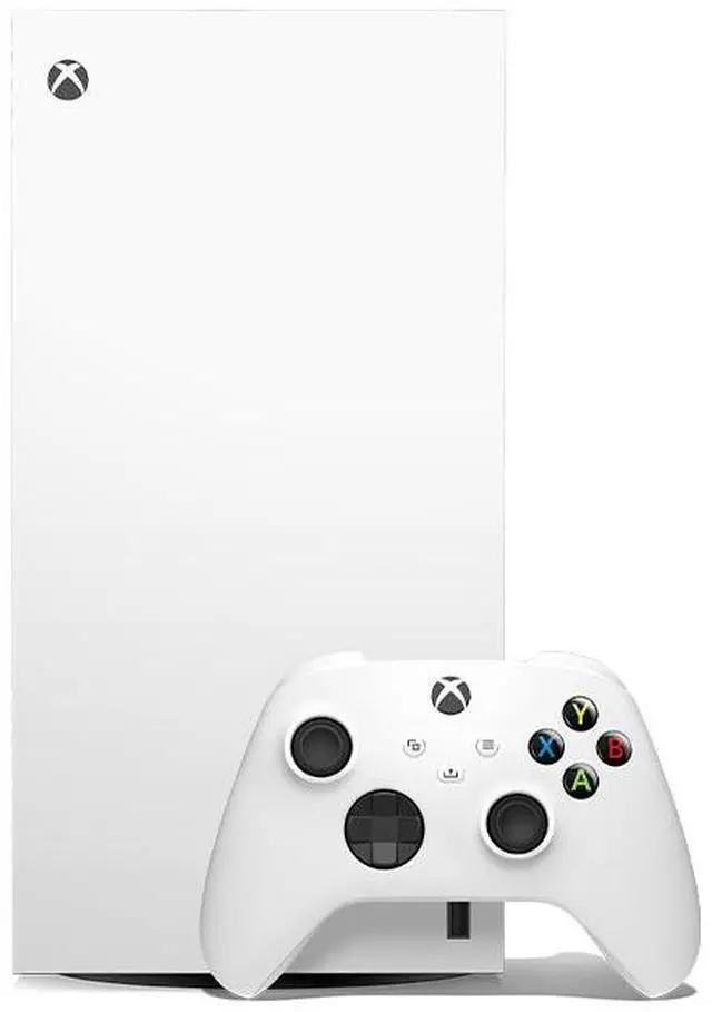 Alt view image 3 of 4 - 2025 Newest X Gaming Console Bundle - 1 TB Digital Edition Bundle Includes White Wireless Controller