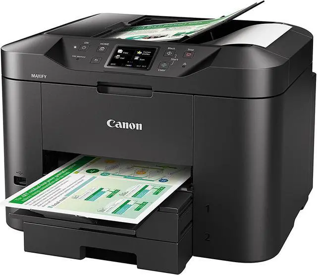 Alt view image 4 of 4 - Canon MAXIFY MB2720 Wireless All-In-One Inkjet Printer (0958C003)