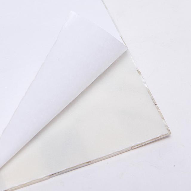 Alt view image 4 of 7 - Peel and Stick Natural Mother of Pearl Shell Backsplash Mosaic Tile Natural White 12" x 12" 6 Tiles
