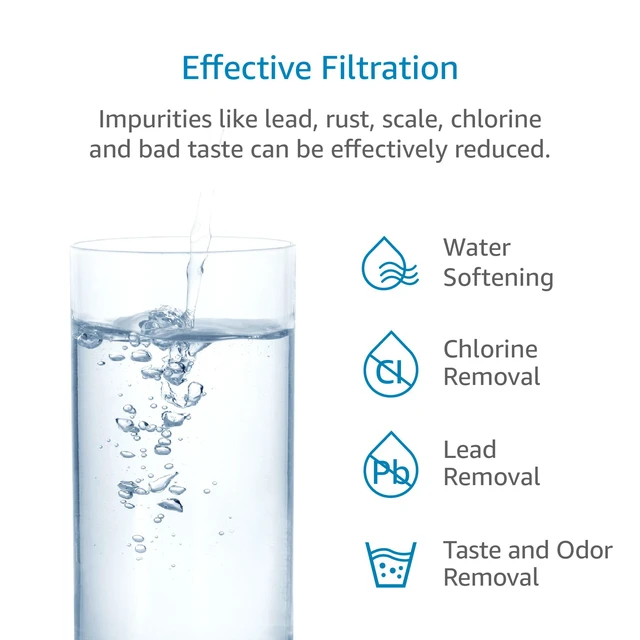 Alt view image 2 of 7 - AQUA CREST AQK-CF10A NSF Certified Pitcher Water Filter, Replacement for Pur Pitchers and Dispensers PPT700W, CR-1100C and PPF951K Water Filter (3 Pack)