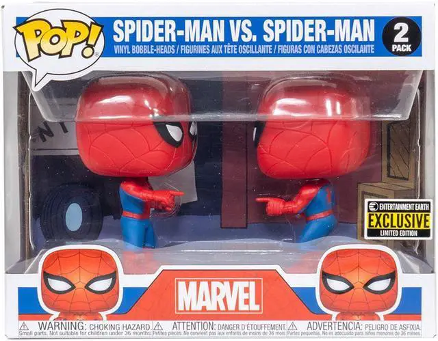 Main image of Spider-Man Imposter Pop! Vinyl Figure 2-Pack  Entertainment Earth Exclusive