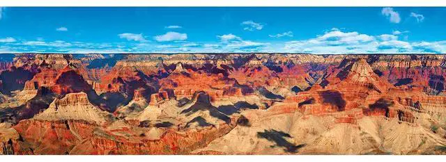 Alt view image 8 of 10 - masterpieces american vistas puzzles collection - grand canyon 1000 piece panoramic jigsaw puzzle