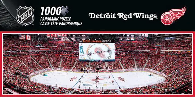 Alt view image 5 of 8 - NHL Detroit Red Wings 1000 Piece Puzzle by Masterpieces Puzzle Co.