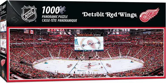 Alt view image 4 of 8 - NHL Detroit Red Wings 1000 Piece Puzzle by Masterpieces Puzzle Co.