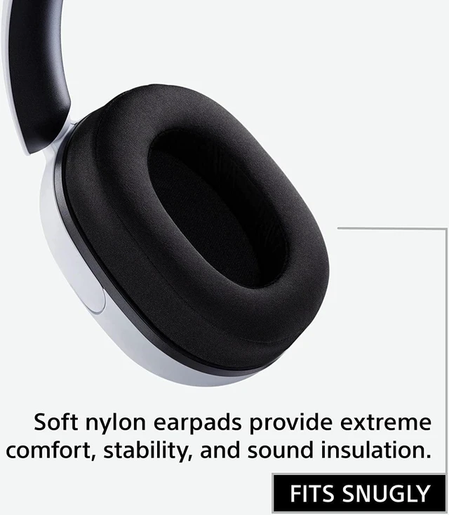 Alt view image 4 of 7 - INZONE H3 Wired Over-Ear Gaming Headset with Mic PS5 Headphones, White