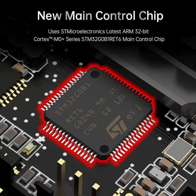 Alt view image 2 of 7 - BIGTREETECH SKR Mini E3 V3.0 Control Board 32Bit Silent Board, New Upgrade 3D Printer Parts for Ender 3, Ender3 Pro, Ender 3 V2 (with BLTouch & 80cm Extension Cable)