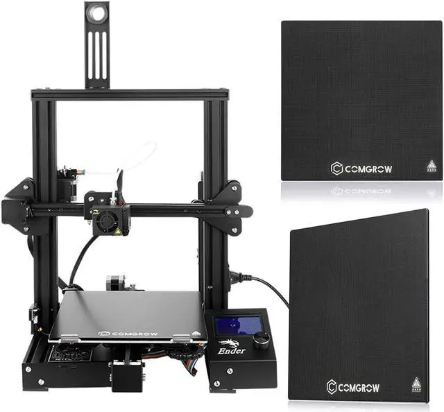 Alt view image 7 of 7 - Comgrow 2PCS Ender 3 Pro Glass Bed, Upgraded Tempered Glass Plate with Bed Clips, Ender 3 Build Plate 235x235x4mm for Creality Ender 3 Pro/Ender 3 V2/Ender 3 V2 Neo/Ender 3 Neo/3 S1/3 S1 Pro/5 Pro