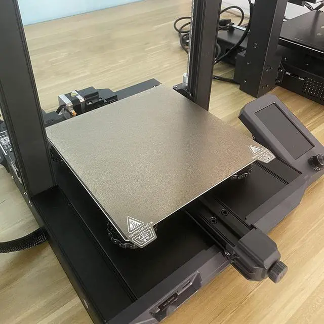Alt view image 4 of 6 - 3D Printer Powder Painted PEI Flexi Steel Magnetic Build Plate 235 * 235mm for Creality Ender 3 S1 Pro,Ender 3,Ender 3 Pro,Ender 3 Neo,Ender 3 V2,Ender 3 V2 Neo, Ender 5,Ender 5 Pro