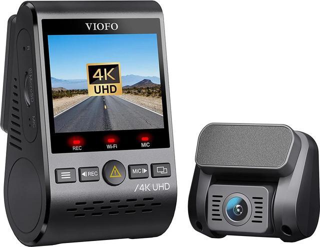 VIOFO A129 Pro 4K Dash Cam 3840x2160P Ultra HD 4K Dash Camera 8MP Sensor  GPS Wi-Fi, Buffered Parking Mode, G-Sensor, Motion Detection, WDR, Loop